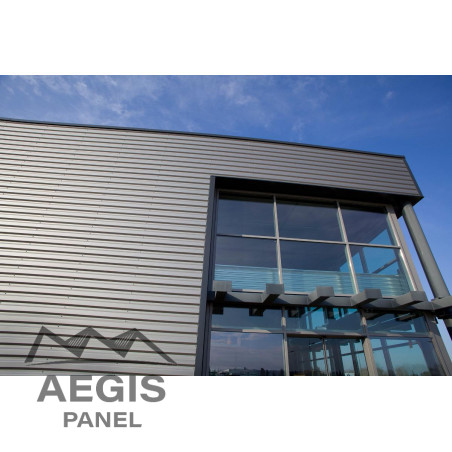 Bardage architectural Breva H 27mm x L 510mm 25µ