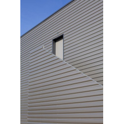 Bardage architectural Breva H 27mm x L 510mm 25µ