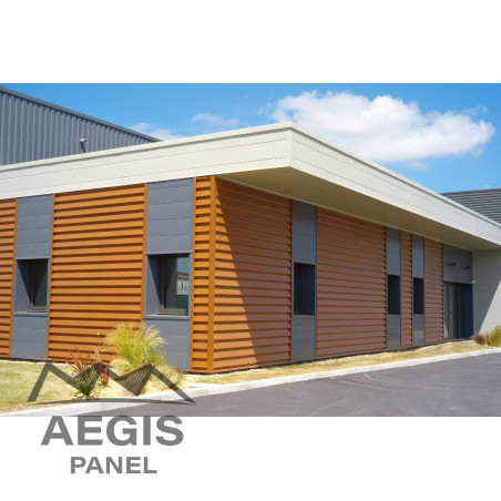 Bardage architectural Breva H 27mm x L 510mm 25µ