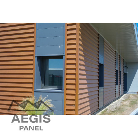 Bardage architectural Breva H 27mm x L 510mm 25µ