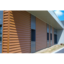 Bardage architectural Breva H 27mm x L 510mm 25µ