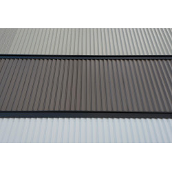 Bardage architectural Breva H 41mm x L 100mm 25µ