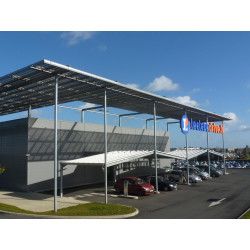 Bardage architectural Breva H 66mm x L 450mm 25µ