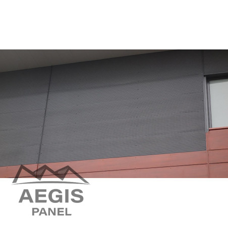 Bardage architectural Brise H 10mm x L 377 - 406 mm 25µ