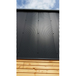 Bardage architectural Brise H 10mm x L 377 - 406 mm 25µ