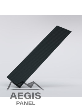 Bardage architectural Brise H 10mm x L 377 - 406 mm 25µ