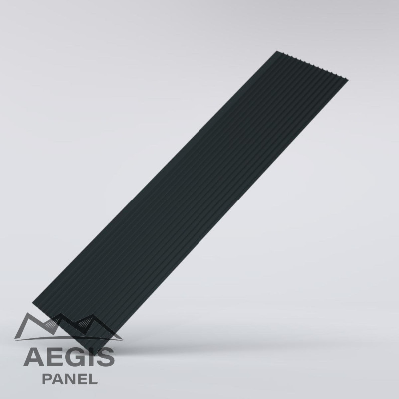 Bardage architectural Brise H 10mm x L 377 - 406 mm 25µ