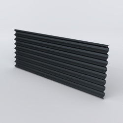 Bardage architectural Brise H 42mm x L 720mm 25µ