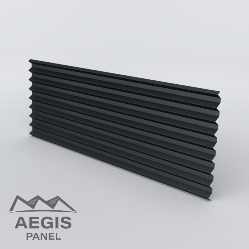 Bardage architectural Brise H 42mm x L 720mm 25µ