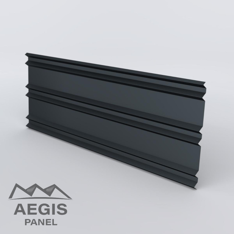 Bardage architectural Brise Vario1 H 42mm x L 750mm 25µ