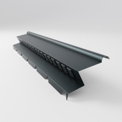 1/2 Faîtière à boudin ventilée crantée 25µ