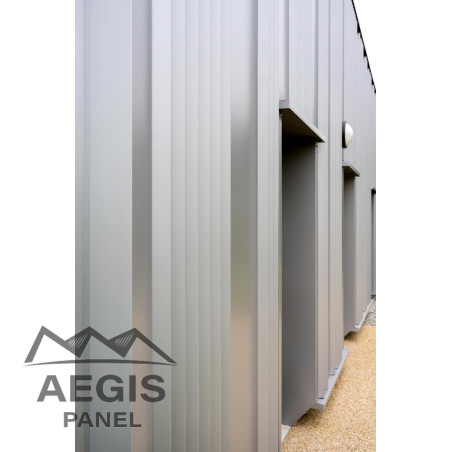 Bardage architectural Brise Vario2 H 42mm x L 750mm 25µ