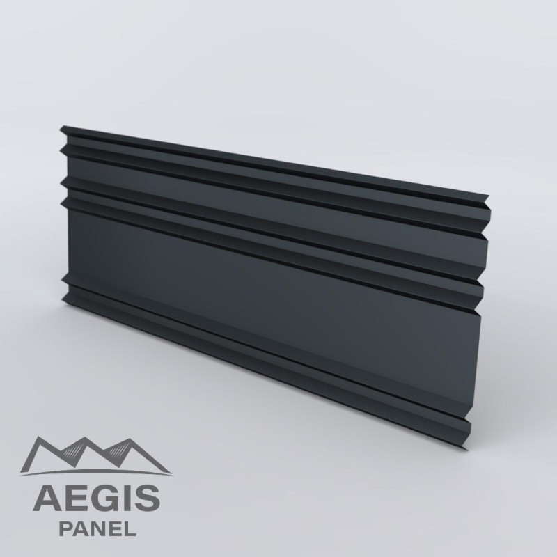 Bardage architectural Brise Vario2 H 42mm x L 750mm 25µ