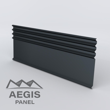 Bardage architectural Brise Vario5 H 42mm x L 750mm 25µ