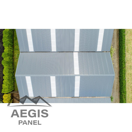 Panneau Sandwich isolé Eco Ep 30-40 L 1000mm 25µ