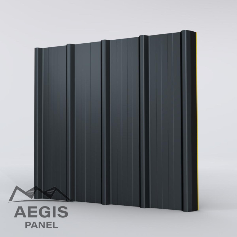 Panneau Sandwich isolé Eco Ep 60-100 L 1000mm 25µ