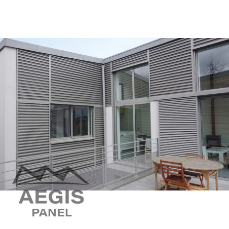 Bardage architectural Estisien H 37mm x L 360mm 25µ