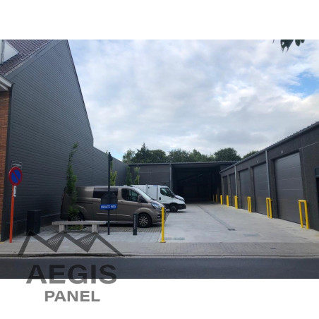 Bardage Panneau Sandwich Ardoise L1000mm 40µ