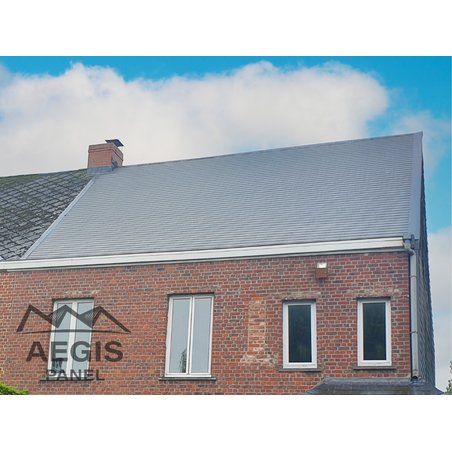 Bardage Panneau Sandwich Ardoise L1000mm 40µ