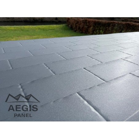 Bardage Panneau Sandwich Ardoise L1000mm 40µ