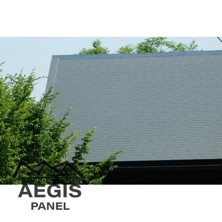 Couverture Panneau Sandwich Ardoise L1000mm 40µ