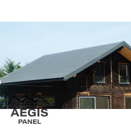 Couverture Panneau Sandwich Ardoise L1000mm 40µ