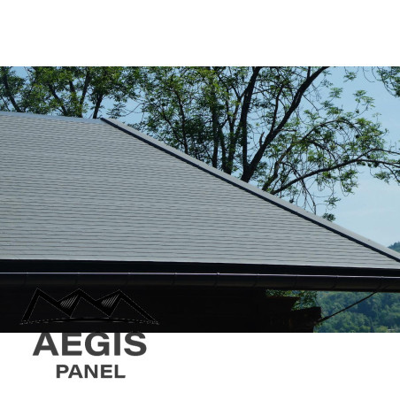 Couverture Panneau Sandwich Ardoise L1000mm 40µ