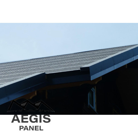 Couverture Panneau Sandwich Ardoise L1000mm 40µ