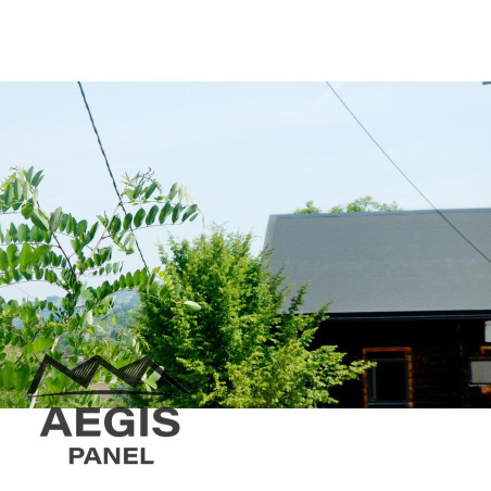 Couverture Panneau Sandwich Ardoise L1000mm 40µ