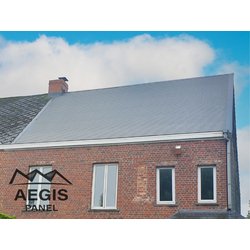 Couverture Panneau Sandwich Ardoise L1000mm 40µ