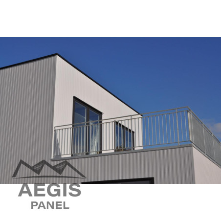 Bardage Panneau Sandwich Linéaire L1000mm 25µ