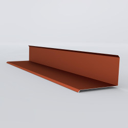 Faîtage contre mur Panneau-tuile Polyester 35 µ