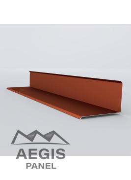 Faîtage contre mur Panneau-tuile Polyester 35 µ