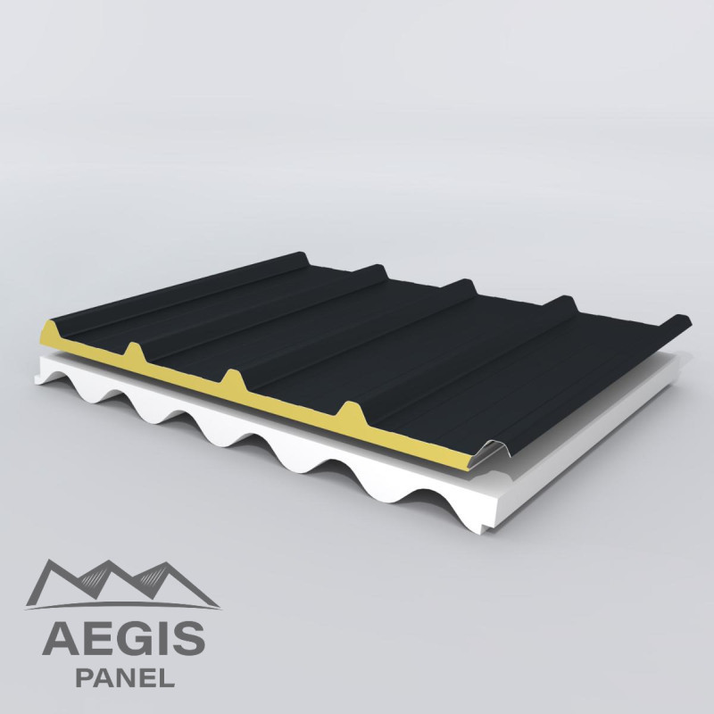 Couverture Panneau Sandwich Fibrosteel L 910mm 25µ