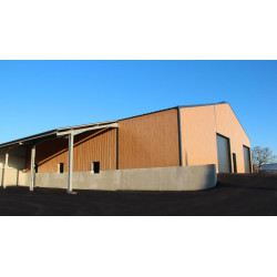 Bardage Panneau Sandwich FT Wall Linéaire x 1100mm 120 à 220 25µ