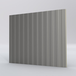 Bardage Panneau Sandwich FT Wall Linéaire x 1100mm 80 à 100 25µ