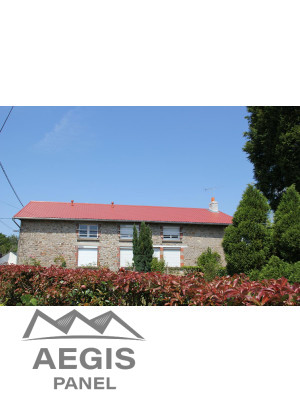 Couverture Panneau Sandwich imitation Tuile 35µ