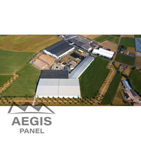 Couverture Panneau Sandwich Roof Agro 1000 H nerv 45mm L 1000mm 25µ