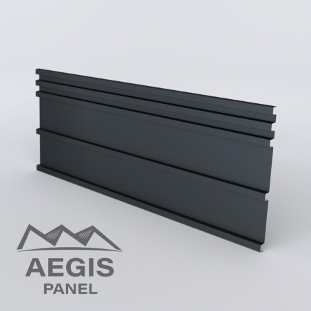 Bardage architectural Sonora36 Vario3 H nerv 36mm x L 760mm 25µ