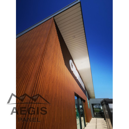 Bardage architectural Sonora36 Vario4 H nerv 36mm x L 760mm 25µ