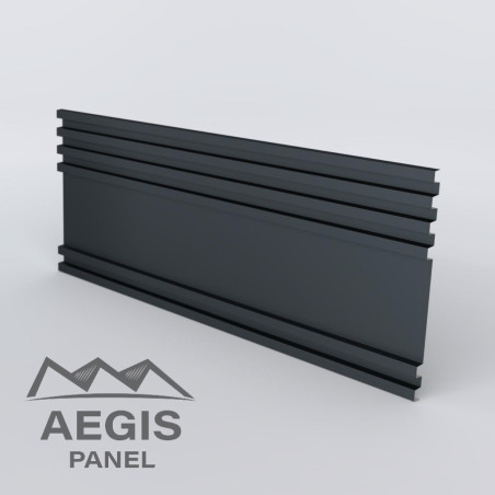 Bardage architectural Sonora36 Vario4 H nerv 36mm x L 760mm 25µ