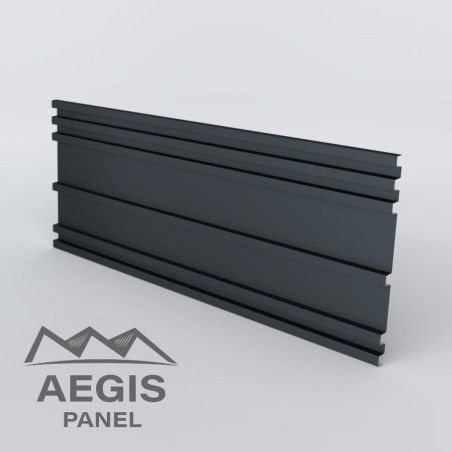 Bardage architectural Sonora36 Vario5 H nerv 36mm x L 760mm 25µ