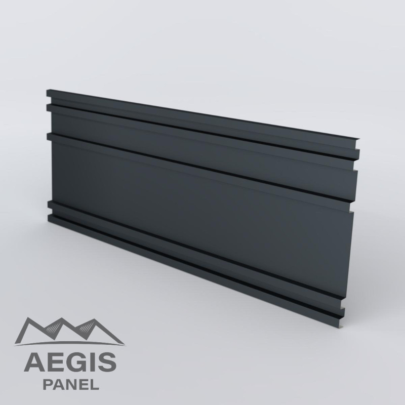 Bardage architectural Sonora36 Vario6 H nerv 36mm x L 760mm 25µ