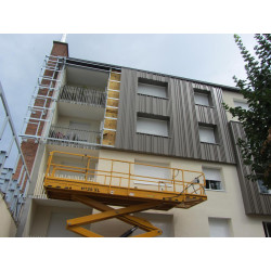 Bardage architectural Sonora36 Vario8 H nerv 36mm x L 760mm 25µ