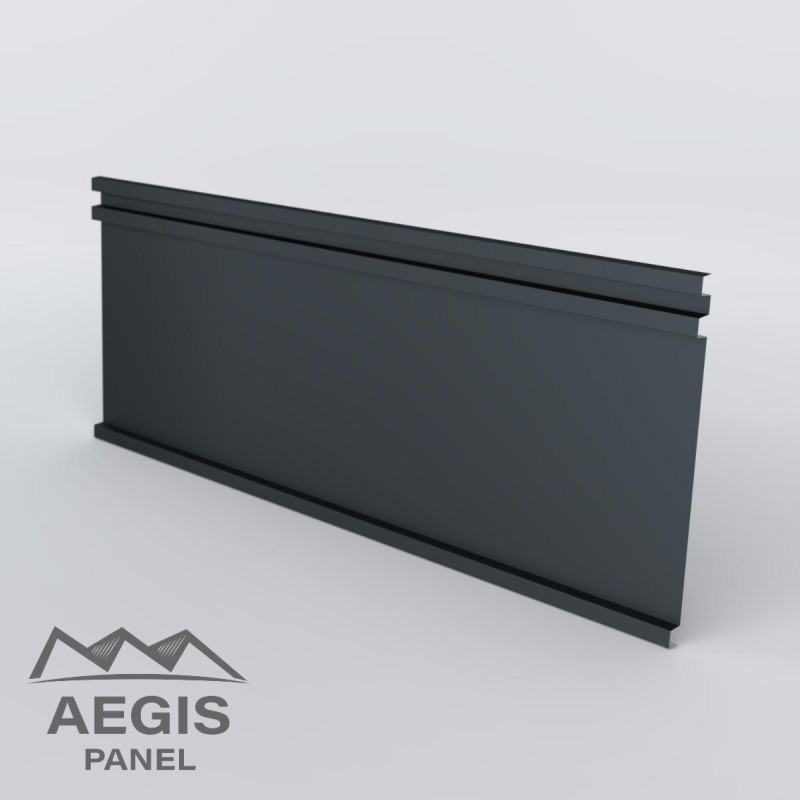 Bardage architectural Sonora36 Vario8 H nerv 36mm x L 760mm 25µ