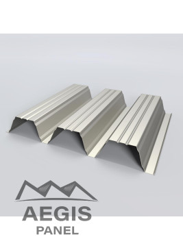 Bardage double peau L600mm x P110mm