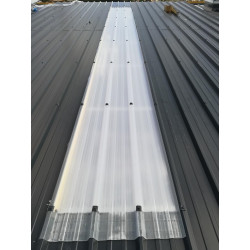 Couverture Translucide Thermoroof 40 Polycarb 45-333 H nerv 45mm x L 1000mm
