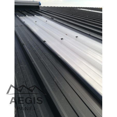 Couverture Translucide Thermoroof 40 Polycarb 45-333 H nerv 45mm x L 1000mm