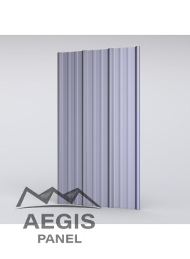 Couverture Translucide Thermoroof 40 Polycarb 45-333 H nerv 45mm x L 1000mm