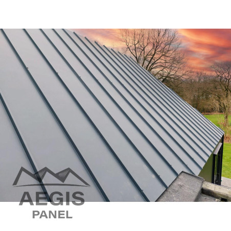 Couverture Panneau Sandwich Vieo Roof H nerv 28mm x L 1050mm